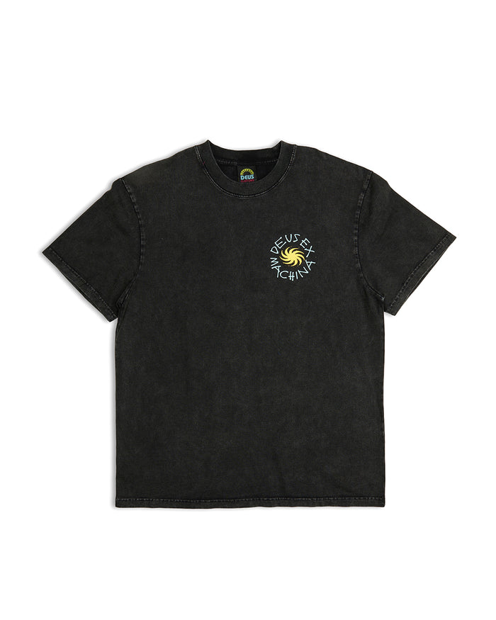 Custom Leisure Tee - Anthracite, view 4|Flatlay