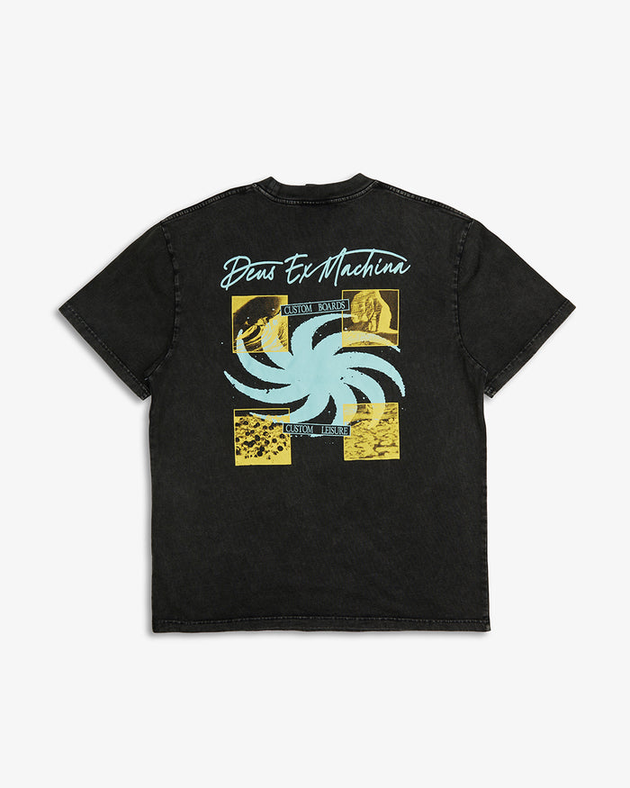 Custom Leisure Tee - Anthracite, view 5|Flatlay