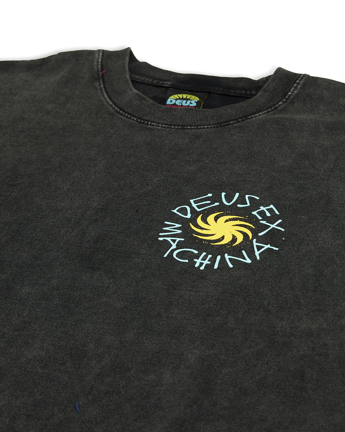 Custom Leisure Tee - Anthracite, view 6|Flatlay