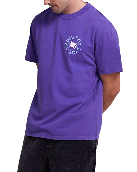 Custom Leisure Tee - Deep Blue, view 1|Model