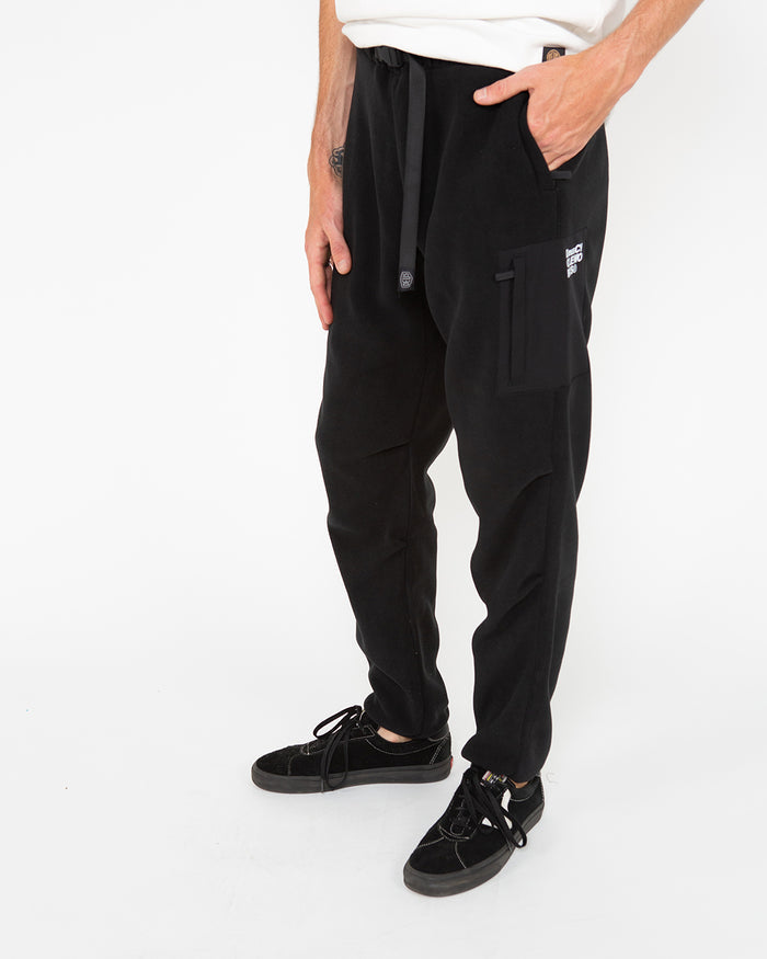 Cycleworks Fleece Pant - Black, view 1
