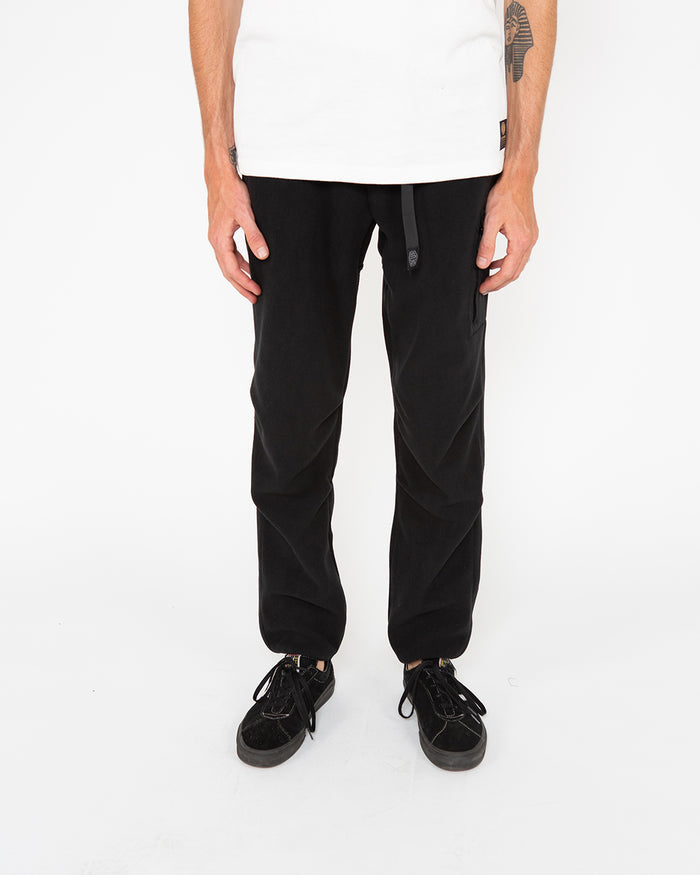 Cycleworks Fleece Pant - Black, view 2