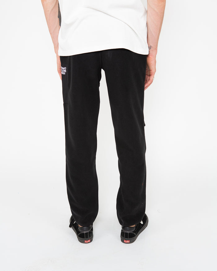 Cycleworks Fleece Pant - Black, view 3