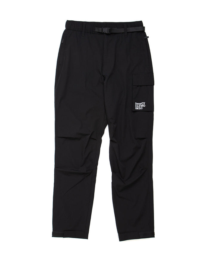 Cycleworks Pant - Black, view 8|Flatlay