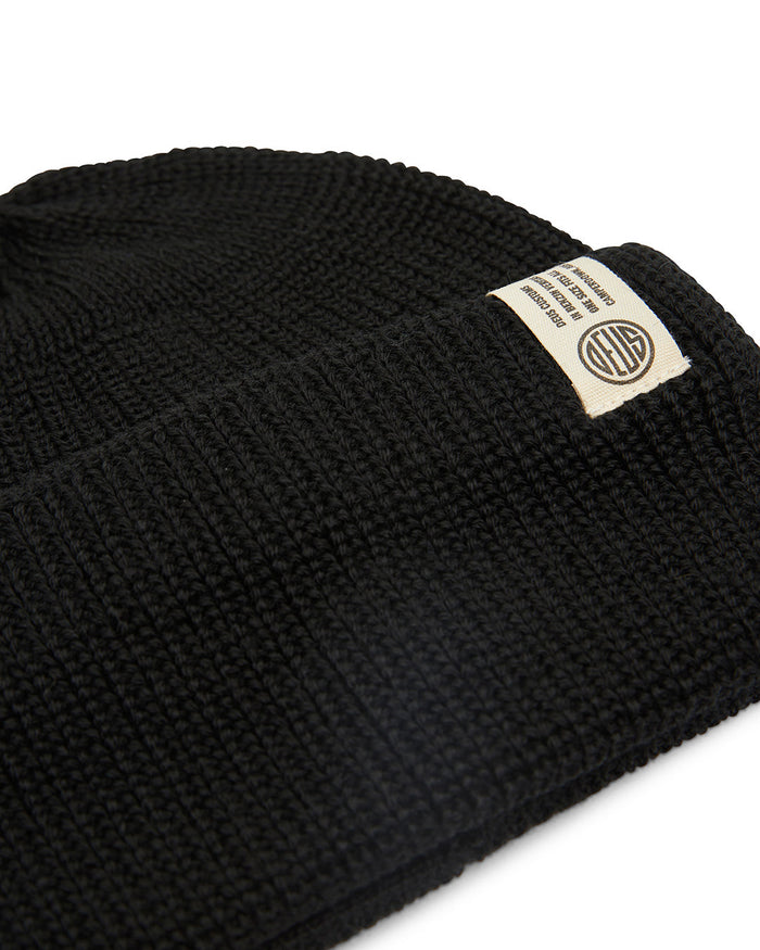 Deck Beanie - Black, view 3