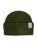Deck Beanie - Olive, view 1|Flatlay