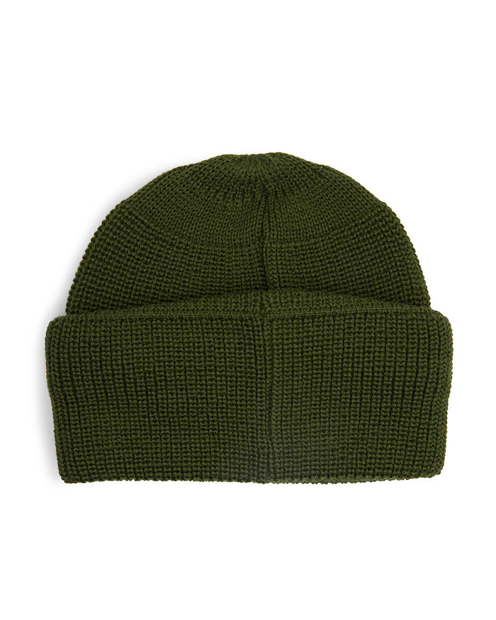 Deck Beanie - Olive, view 2|Flatlay