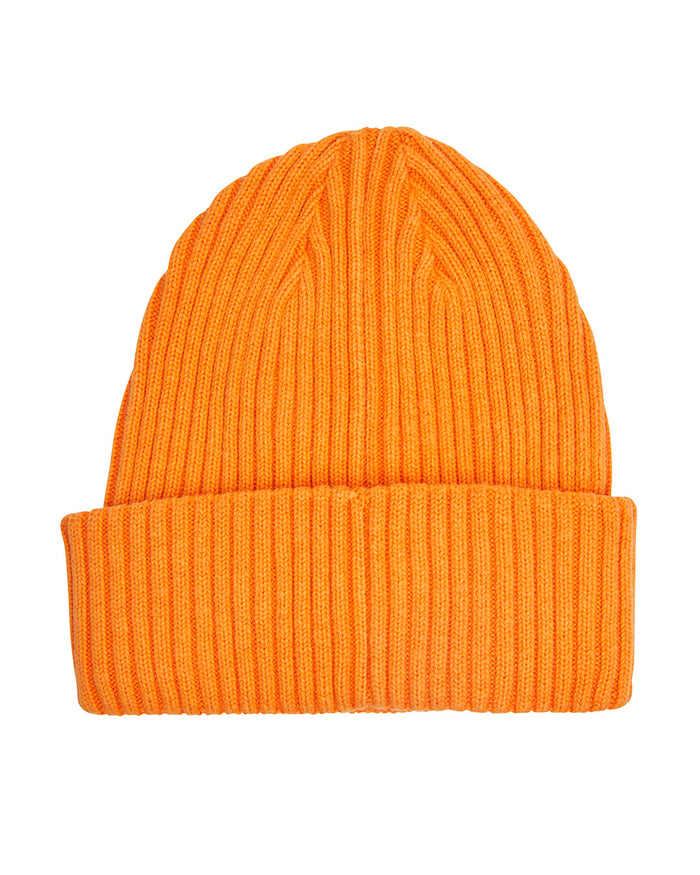 Detroit Beanie - Nectarine, view 2|Flatlay