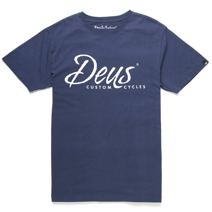 Deus Custom Tee - Navy, view 1