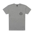 Deus Logo Tee - Grey Marle, view 1