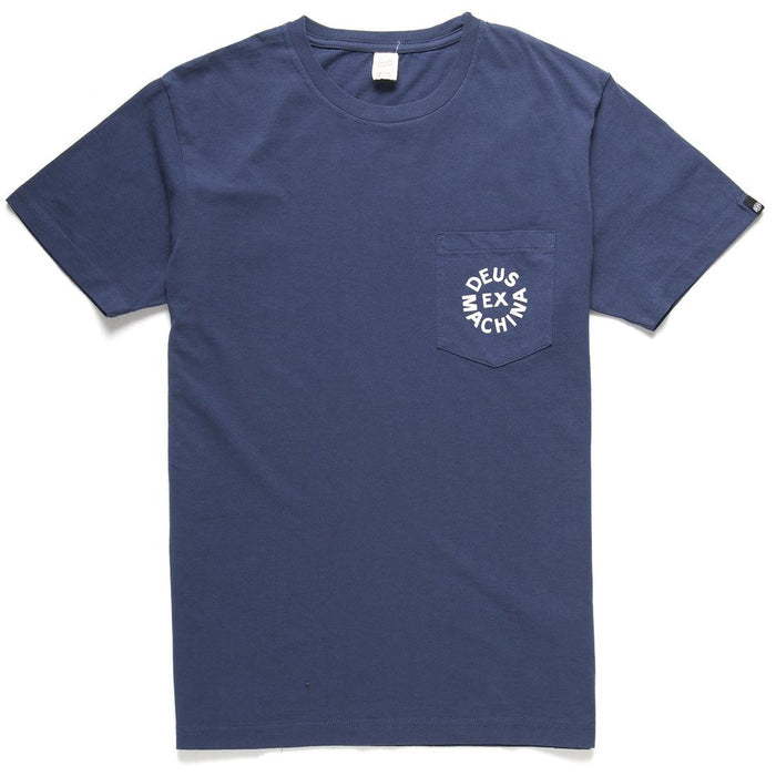 Deus Logo Tee - Navy, view 4
