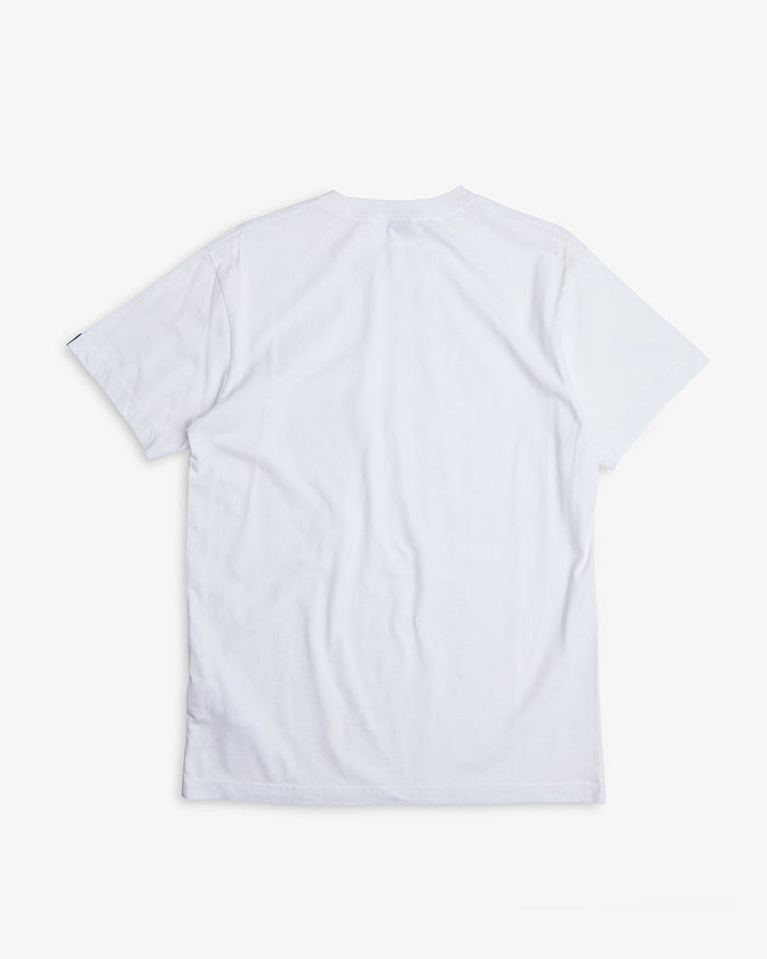Deus Pocket Logo Tee - White, view 6
