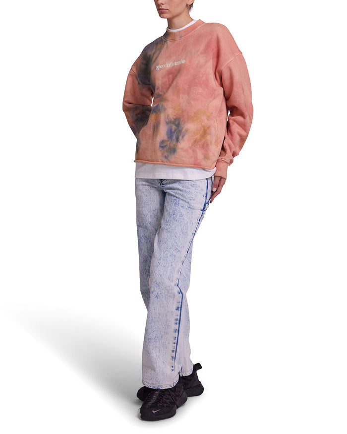 Displacement Crew - Mango Tie Dye, view 4|Model