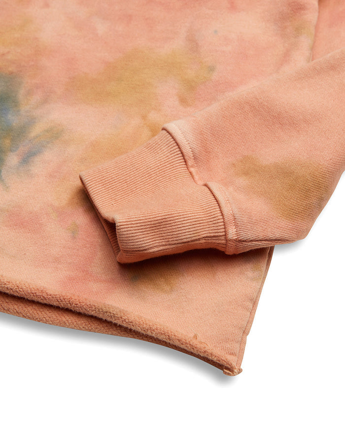 Displacement Crew - Mango Tie Dye, view 8