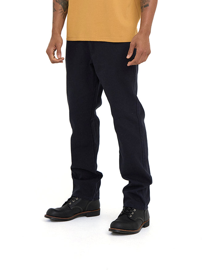 Dixon Canvas Jean - Black, view 1|Model