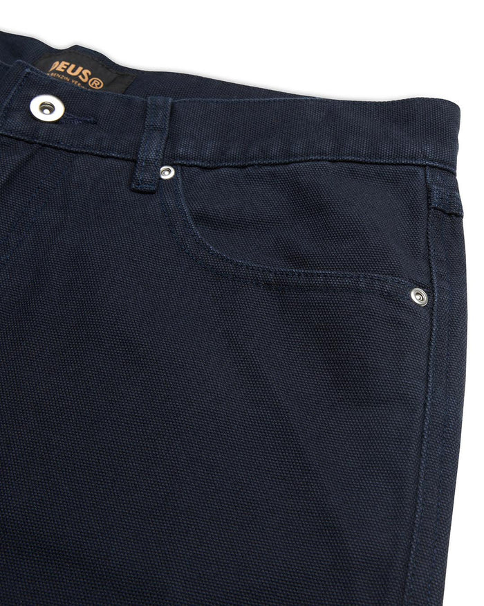Dixon Canvas Jean - Black, view 8|Flatlay