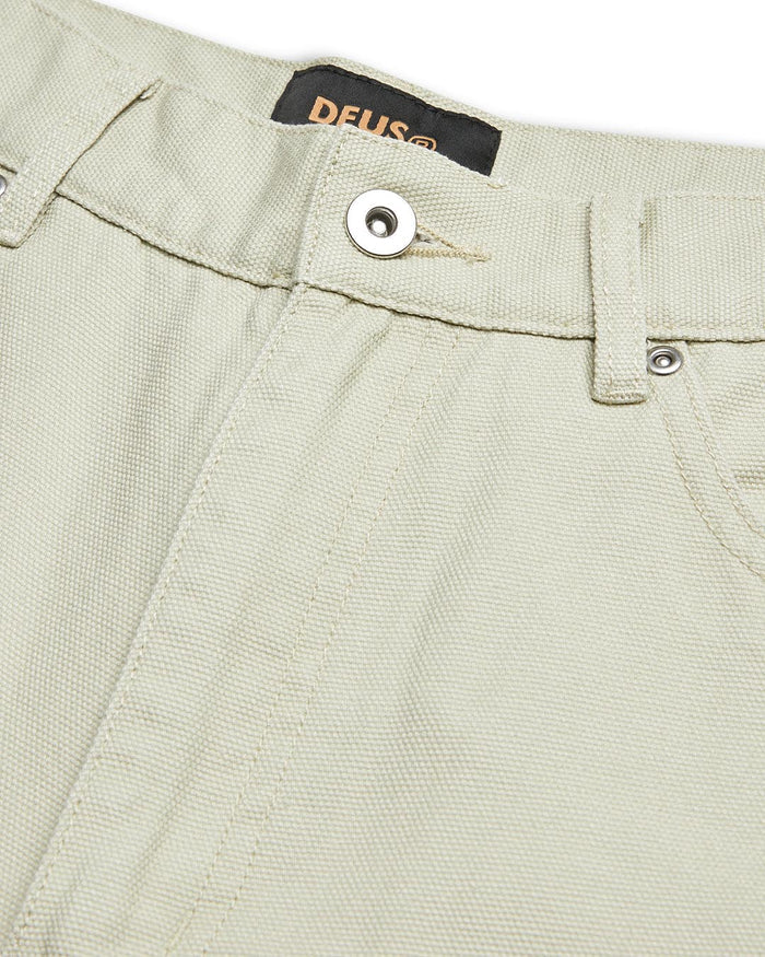 Dixon Canvas Jean - Dirty White, view 7|Flatlay