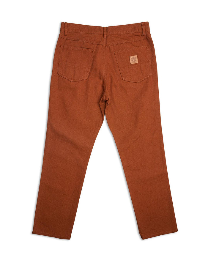 Dixon Canvas Jean - Tan, view 7|Flatlay