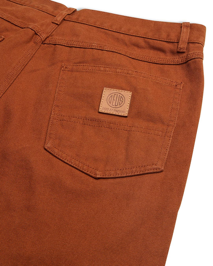 Dixon Canvas Jean - Tan, view 8|Flatlay