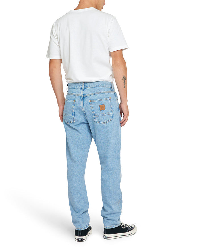 Dixon Tapered Jean - Light Stone, view 2|Model