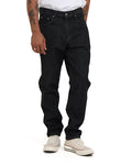Dixon Tapered Jean - Washed Black, view 1|Model