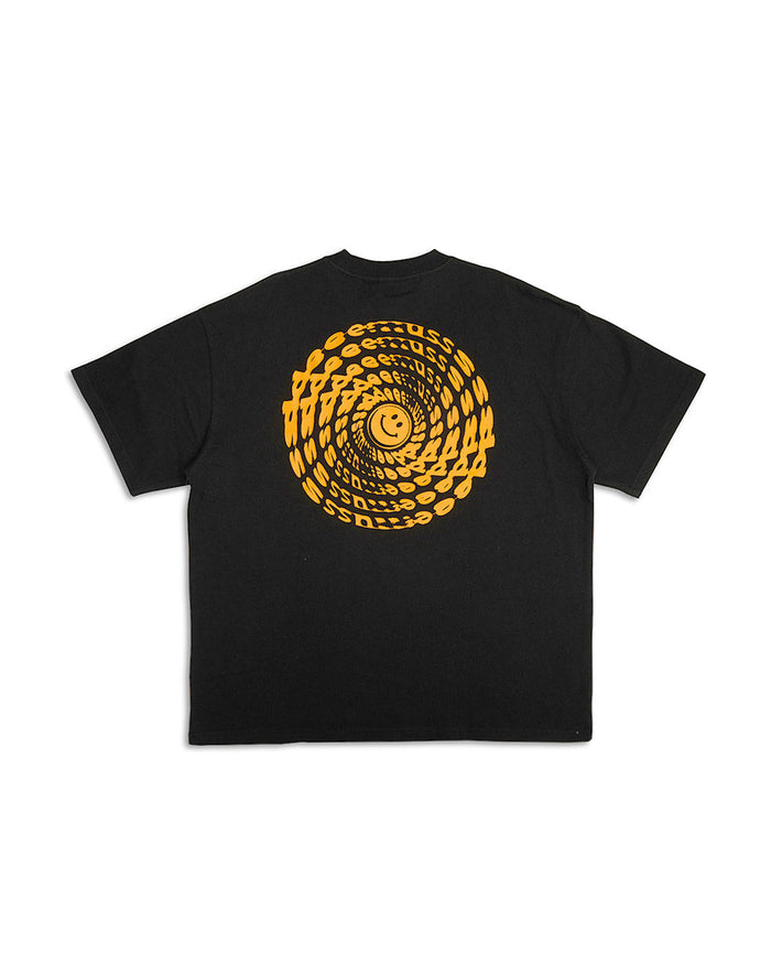 Dizzy Tee - Black, view 6|Flatlay