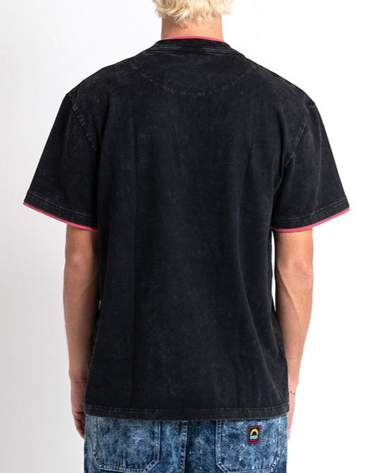 Double Up Tee - Anthracite, view 2|Model