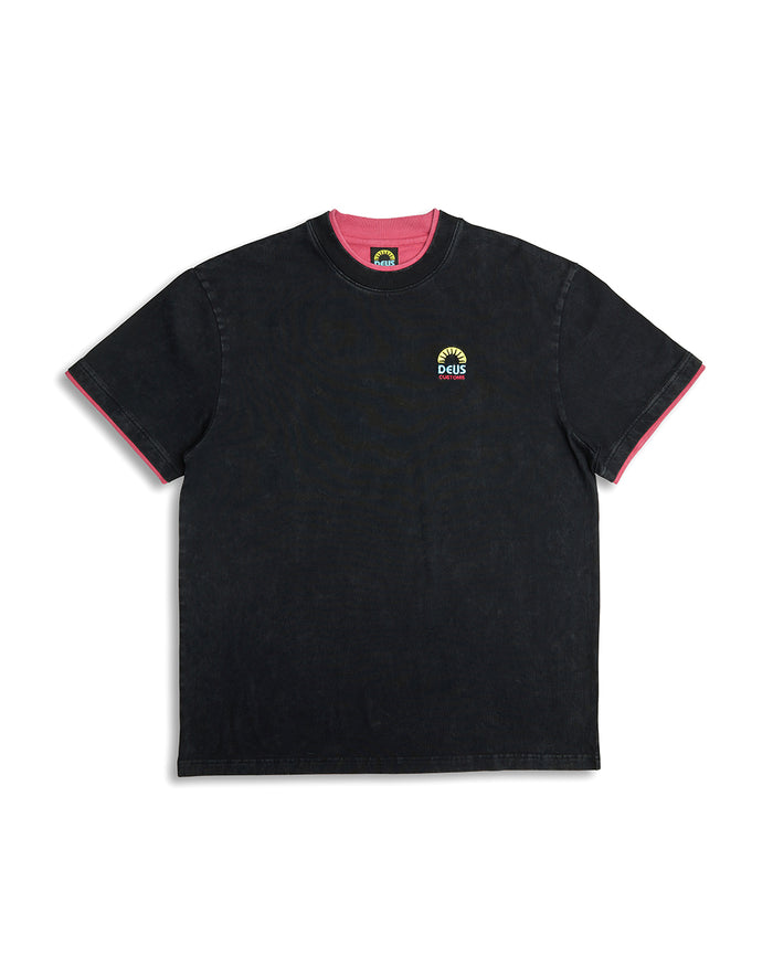 Double Up Tee - Anthracite, view 4|Flatlay