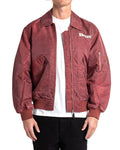 Dreamhouse Flight Jacket - Maroon, view 1|Model