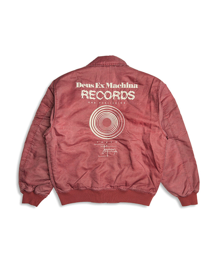 Dreamhouse Flight Jacket - Maroon, view 5|Flatlay