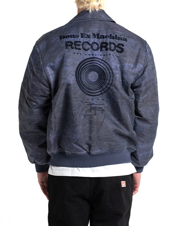 Dreamhouse Flight Jacket - Vintage Navy, view 2|Model