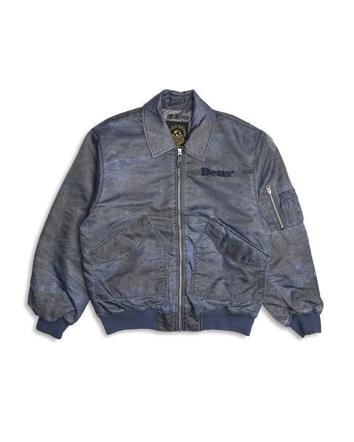 Dreamhouse Flight Jacket - Vintage Navy, view 4|Flatlay