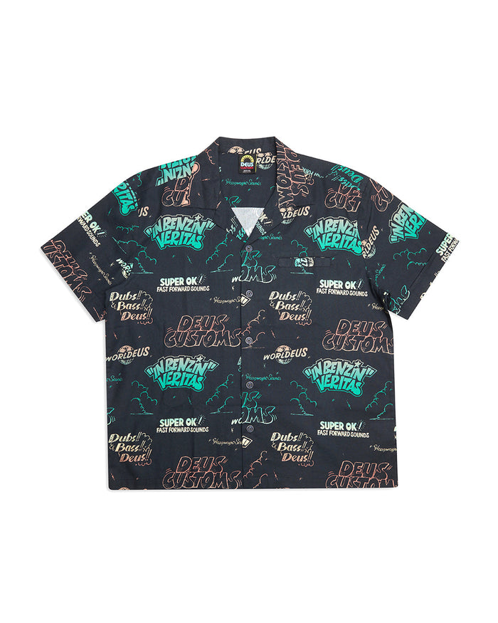 Dub Bass Shirt - Anthracite, view 5|Flatlay