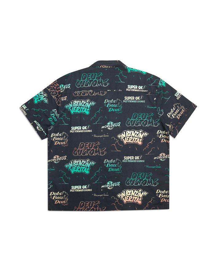 Dub Bass Shirt - Anthracite, view 6|Flatlay