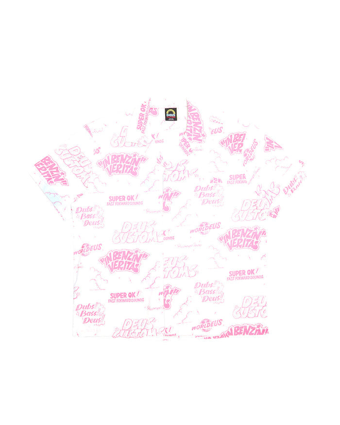 Dub Bass Shirt - Vintage White, view 4|Flatlay