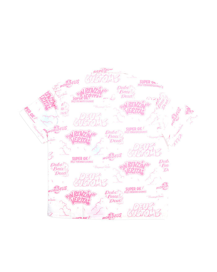 Dub Bass Shirt - Vintage White, view 5|Flatlay