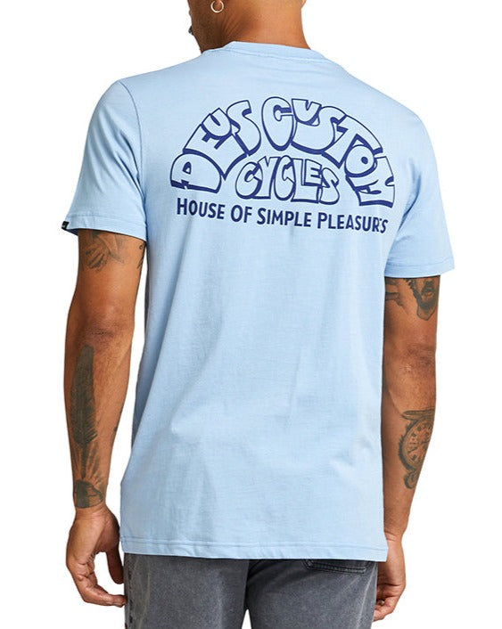 Duke Tee - Soft Chambray, view 1|Model