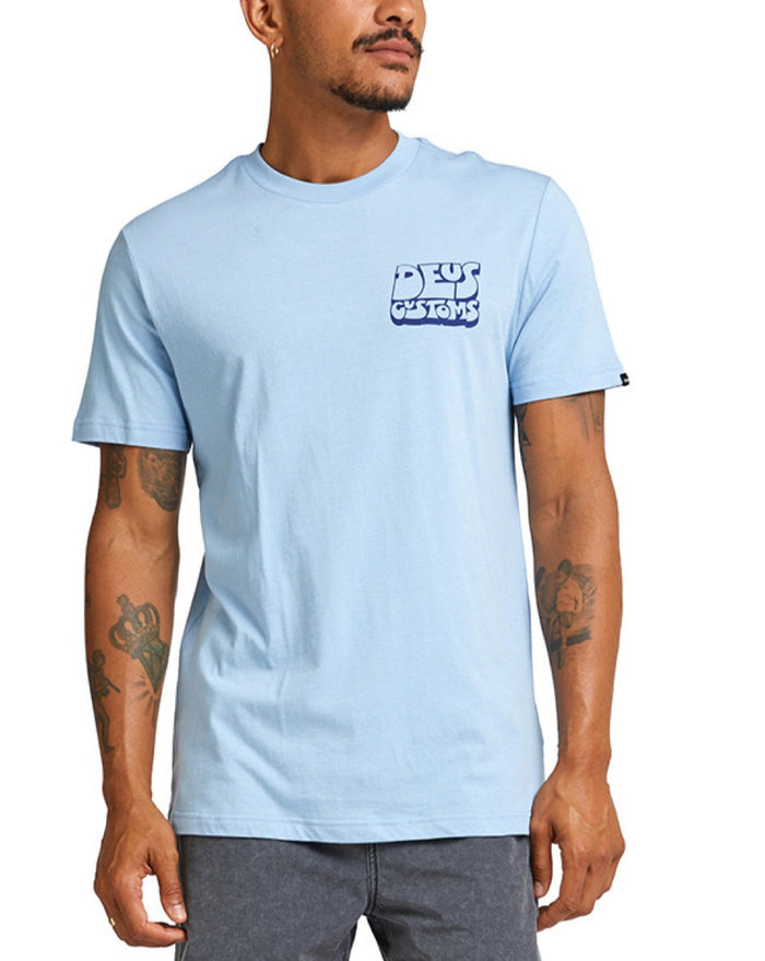 Duke Tee - Soft Chambray, view 2|Model