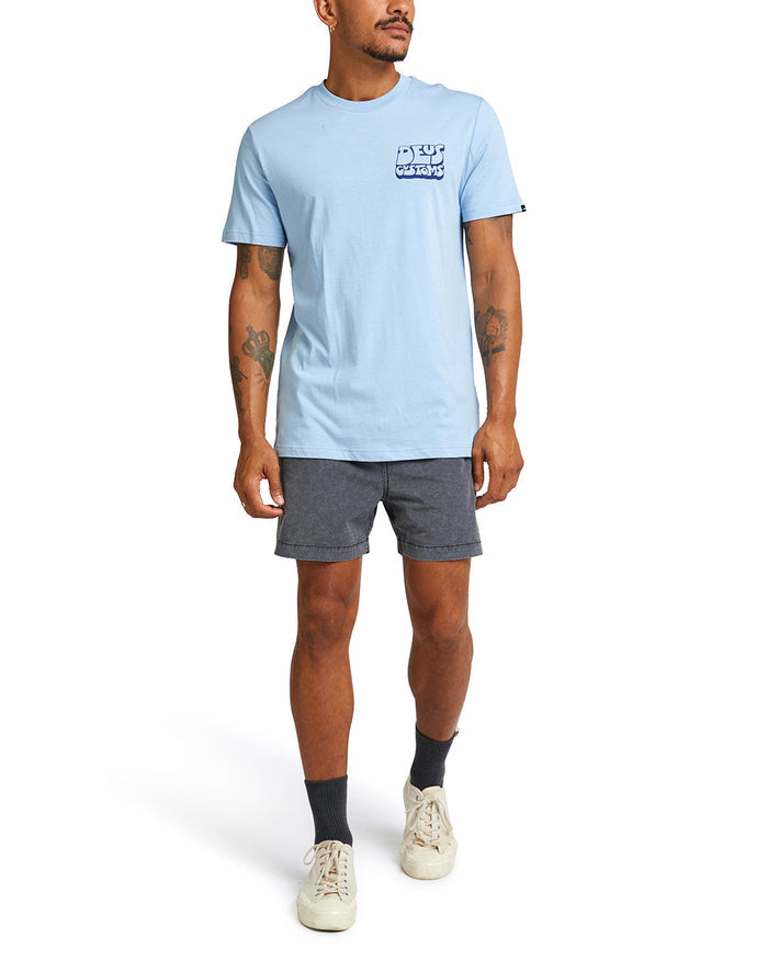 Duke Tee - Soft Chambray, view 3|Model