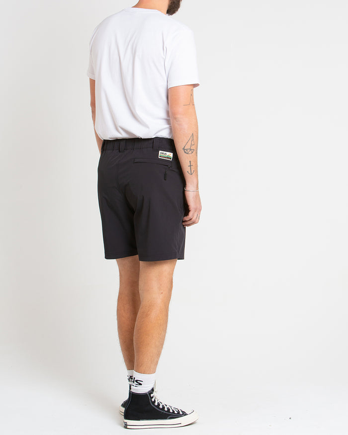 Dweller Trek Short - Black, view 6|Model
