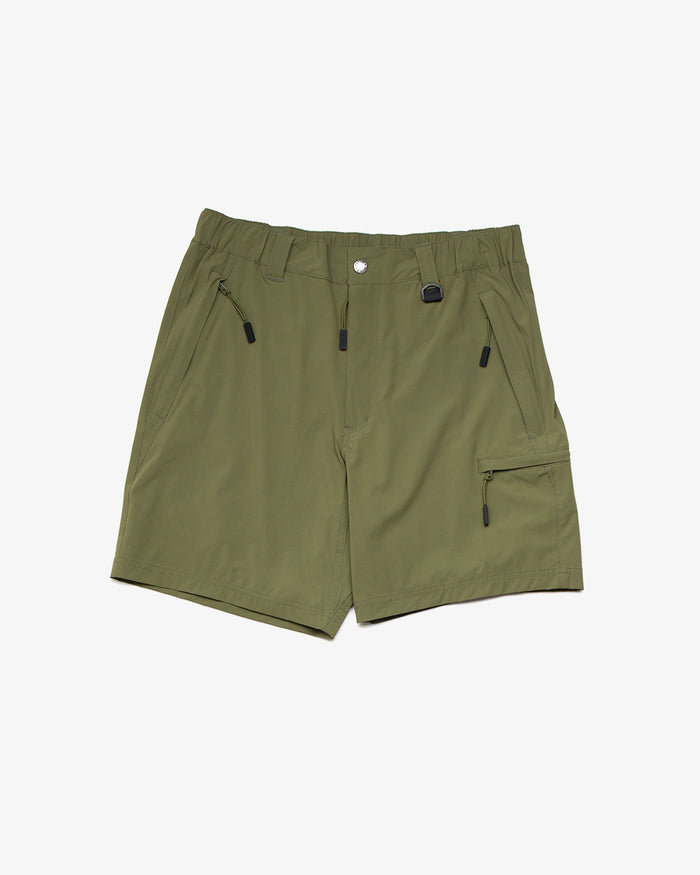 Dweller Trek Short - Capulet Olive, view 5|Flatlay