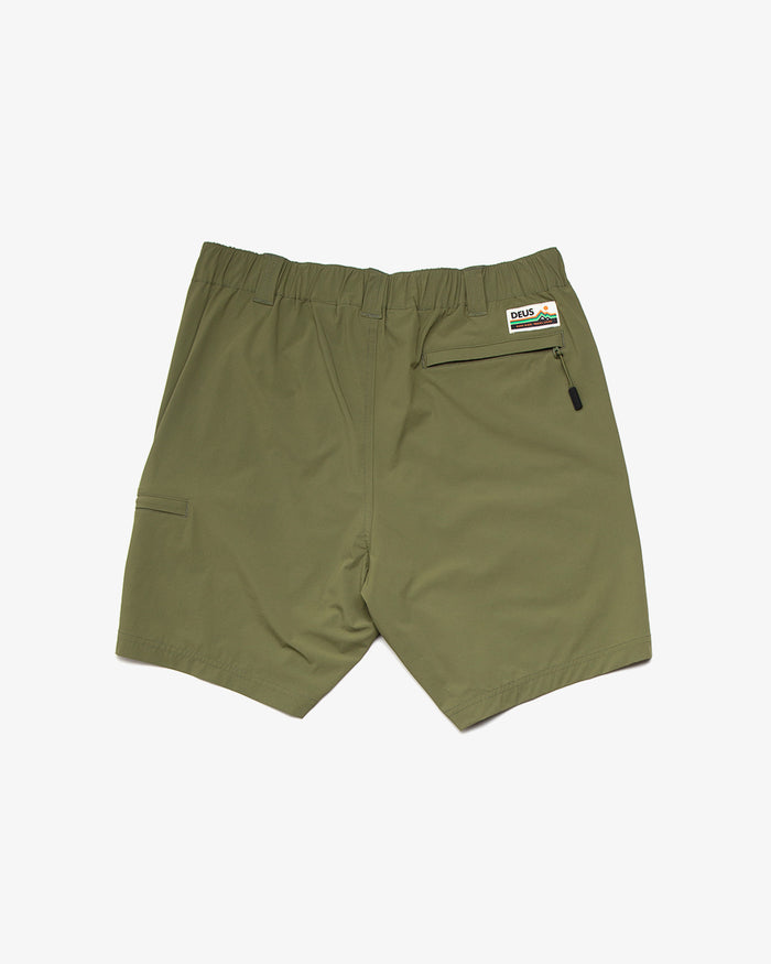 Dweller Trek Short - Capulet Olive, view 6|Flatlay