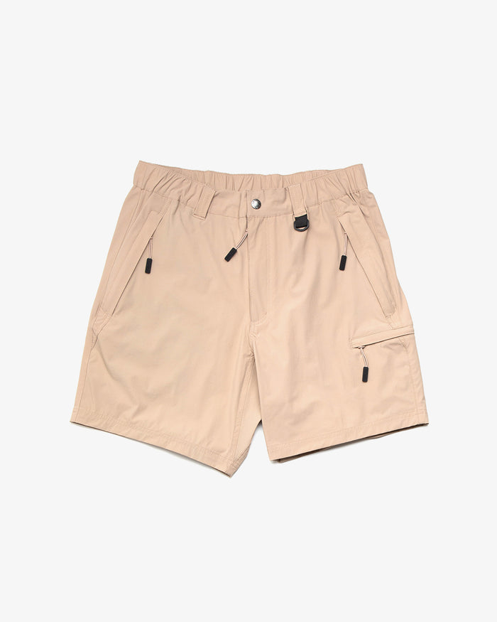 Dweller Trek Short - Khaki, view 9|Flatlay
