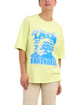 Dxw Earthbeat Tee - Luminary Green, view 1|Model