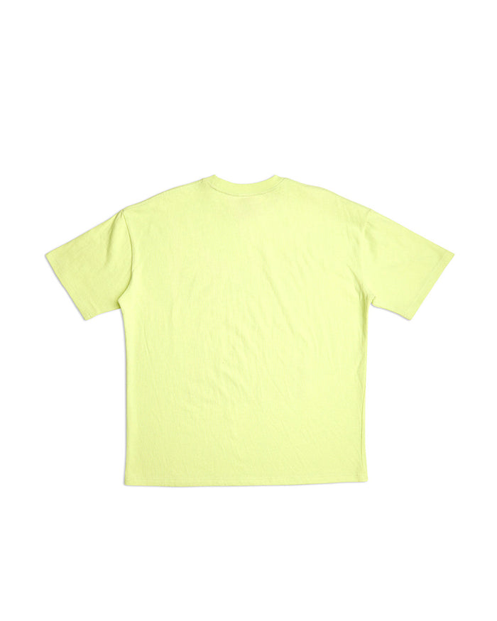 Dxw Earthbeat Tee - Luminary Green, view 6|Flatlay