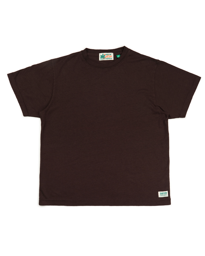 Ebi Tee - Chocolate Plum, view 4|Flatlay