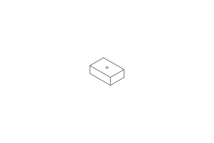 [Rectangle (3" x 2" x 1")]