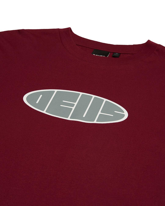 Eclipse Long Sleeve Tee - Rhodo, view 6|Flatlay