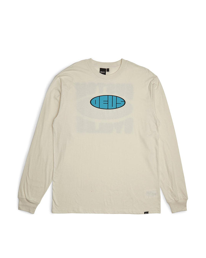 Eclipse Long Sleeve Tee - Vintage White, view 5|Flatlay