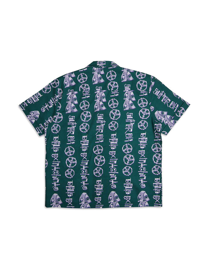 Effigy Shirt - Deep Green, view 5|Flatlay